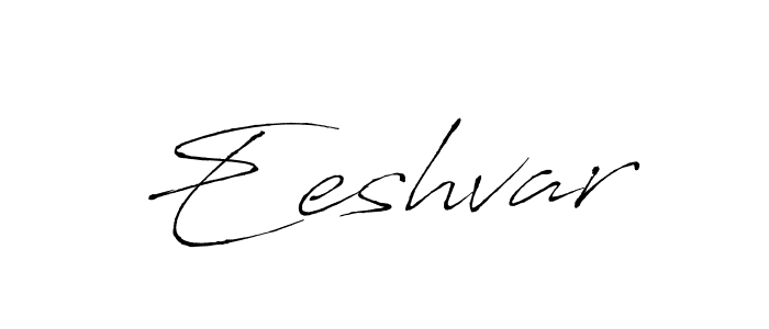 The best way (Antro_Vectra) to make a short signature is to pick only two or three words in your name. The name Eeshvar include a total of six letters. For converting this name. Eeshvar signature style 6 images and pictures png