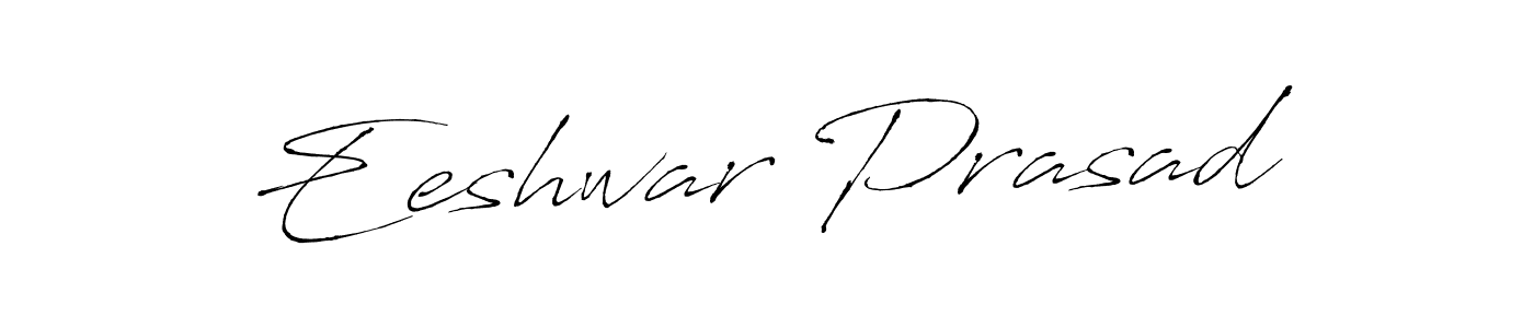 Create a beautiful signature design for name Eeshwar Prasad. With this signature (Antro_Vectra) fonts, you can make a handwritten signature for free. Eeshwar Prasad signature style 6 images and pictures png