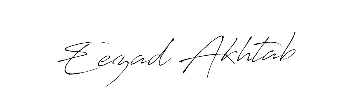 Once you've used our free online signature maker to create your best signature Antro_Vectra style, it's time to enjoy all of the benefits that Eezad Akhtab name signing documents. Eezad Akhtab signature style 6 images and pictures png