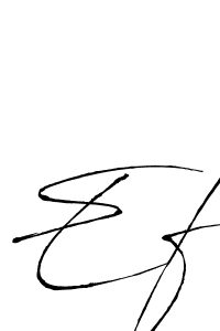 Use a signature maker to create a handwritten signature online. With this signature software, you can design (Antro_Vectra) your own signature for name Ef. Ef signature style 6 images and pictures png