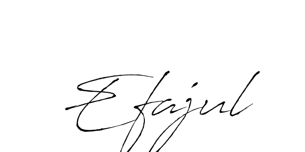 You should practise on your own different ways (Antro_Vectra) to write your name (Efajul) in signature. don't let someone else do it for you. Efajul signature style 6 images and pictures png