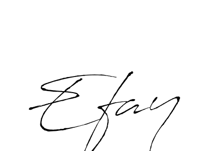 The best way (Antro_Vectra) to make a short signature is to pick only two or three words in your name. The name Efay include a total of six letters. For converting this name. Efay signature style 6 images and pictures png