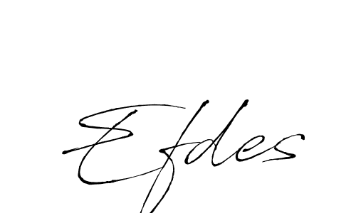 Also You can easily find your signature by using the search form. We will create Efdes name handwritten signature images for you free of cost using Antro_Vectra sign style. Efdes signature style 6 images and pictures png