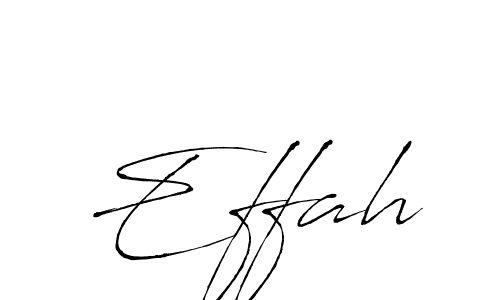 Also we have Effah name is the best signature style. Create professional handwritten signature collection using Antro_Vectra autograph style. Effah signature style 6 images and pictures png