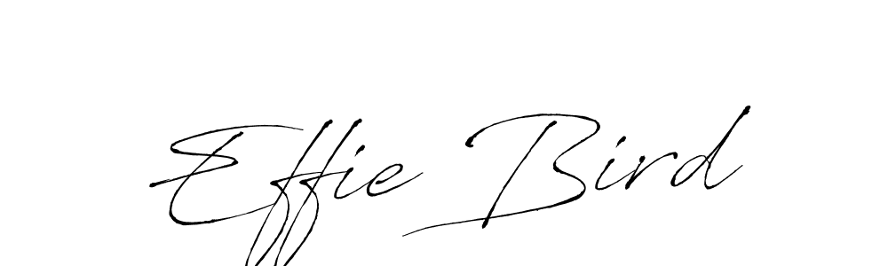 Use a signature maker to create a handwritten signature online. With this signature software, you can design (Antro_Vectra) your own signature for name Effie Bird. Effie Bird signature style 6 images and pictures png