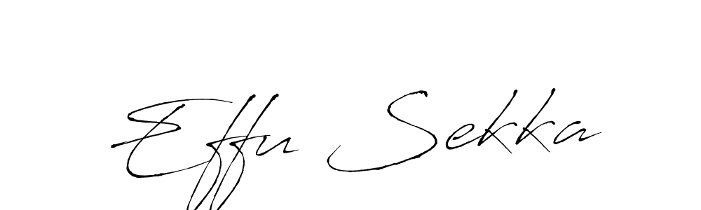 It looks lik you need a new signature style for name Effu Sekka. Design unique handwritten (Antro_Vectra) signature with our free signature maker in just a few clicks. Effu Sekka signature style 6 images and pictures png