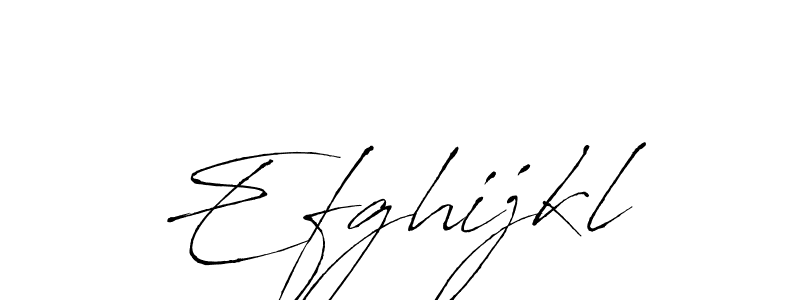 Also You can easily find your signature by using the search form. We will create Efghijkl name handwritten signature images for you free of cost using Antro_Vectra sign style. Efghijkl signature style 6 images and pictures png