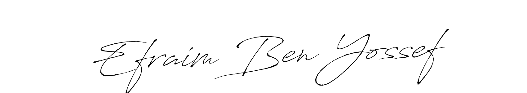 Antro_Vectra is a professional signature style that is perfect for those who want to add a touch of class to their signature. It is also a great choice for those who want to make their signature more unique. Get Efraim Ben Yossef name to fancy signature for free. Efraim Ben Yossef signature style 6 images and pictures png