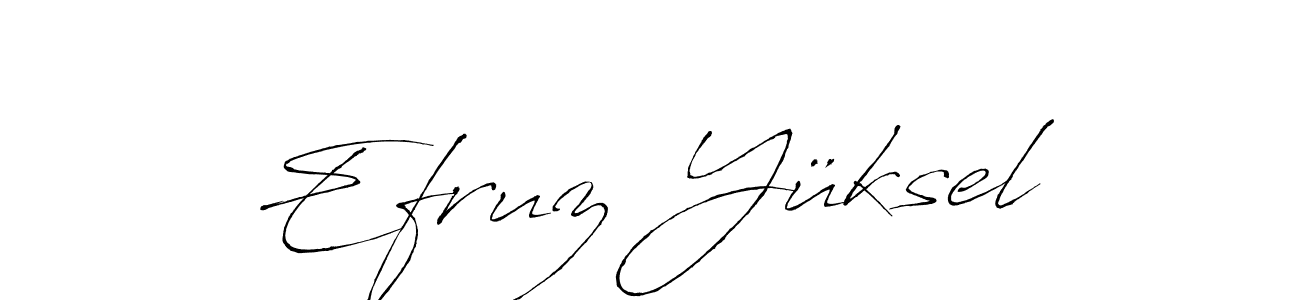 Make a beautiful signature design for name Efruz Yüksel. Use this online signature maker to create a handwritten signature for free. Efruz Yüksel signature style 6 images and pictures png