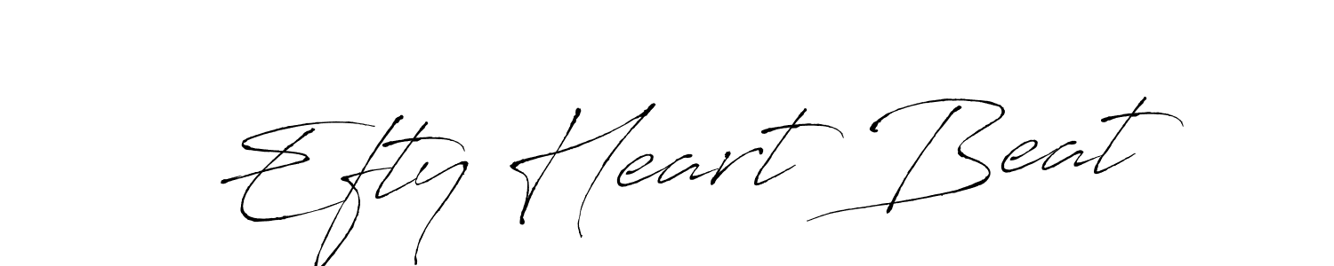 You should practise on your own different ways (Antro_Vectra) to write your name (Efty Heart Beat) in signature. don't let someone else do it for you. Efty Heart Beat signature style 6 images and pictures png