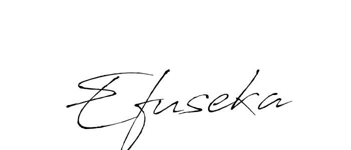 How to make Efuseka signature? Antro_Vectra is a professional autograph style. Create handwritten signature for Efuseka name. Efuseka signature style 6 images and pictures png