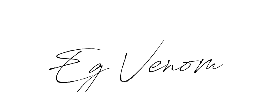 How to Draw Eg Venom  signature style? Antro_Vectra is a latest design signature styles for name Eg Venom . Eg Venom  signature style 6 images and pictures png