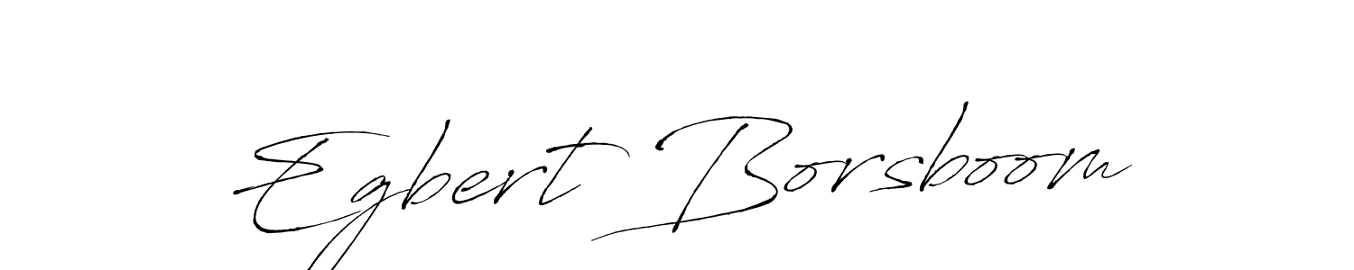 Design your own signature with our free online signature maker. With this signature software, you can create a handwritten (Antro_Vectra) signature for name Egbert Borsboom. Egbert Borsboom signature style 6 images and pictures png