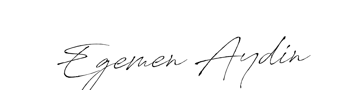 Create a beautiful signature design for name Egemen Aydin. With this signature (Antro_Vectra) fonts, you can make a handwritten signature for free. Egemen Aydin signature style 6 images and pictures png