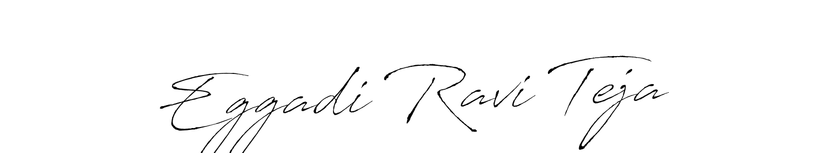 Eggadi Ravi Teja stylish signature style. Best Handwritten Sign (Antro_Vectra) for my name. Handwritten Signature Collection Ideas for my name Eggadi Ravi Teja. Eggadi Ravi Teja signature style 6 images and pictures png