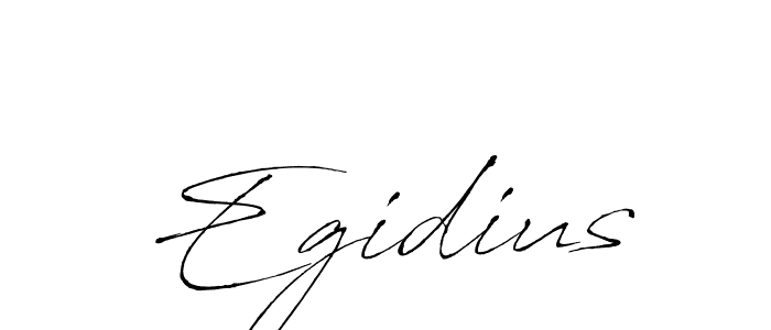 Create a beautiful signature design for name Egidius. With this signature (Antro_Vectra) fonts, you can make a handwritten signature for free. Egidius signature style 6 images and pictures png