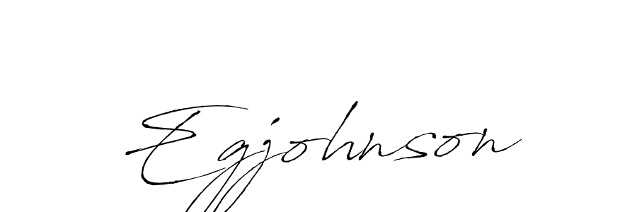 Design your own signature with our free online signature maker. With this signature software, you can create a handwritten (Antro_Vectra) signature for name Egjohnson. Egjohnson signature style 6 images and pictures png