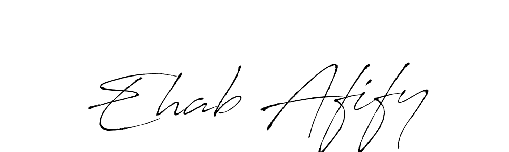 if you are searching for the best signature style for your name Ehab Afify. so please give up your signature search. here we have designed multiple signature styles  using Antro_Vectra. Ehab Afify signature style 6 images and pictures png