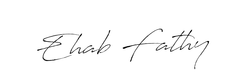 Ehab Fathy stylish signature style. Best Handwritten Sign (Antro_Vectra) for my name. Handwritten Signature Collection Ideas for my name Ehab Fathy. Ehab Fathy signature style 6 images and pictures png