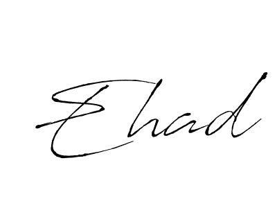 Ehad stylish signature style. Best Handwritten Sign (Antro_Vectra) for my name. Handwritten Signature Collection Ideas for my name Ehad. Ehad signature style 6 images and pictures png