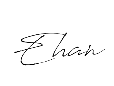 How to make Ehan signature? Antro_Vectra is a professional autograph style. Create handwritten signature for Ehan name. Ehan signature style 6 images and pictures png