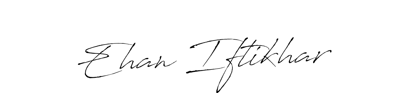 The best way (Antro_Vectra) to make a short signature is to pick only two or three words in your name. The name Ehan Iftikhar include a total of six letters. For converting this name. Ehan Iftikhar signature style 6 images and pictures png