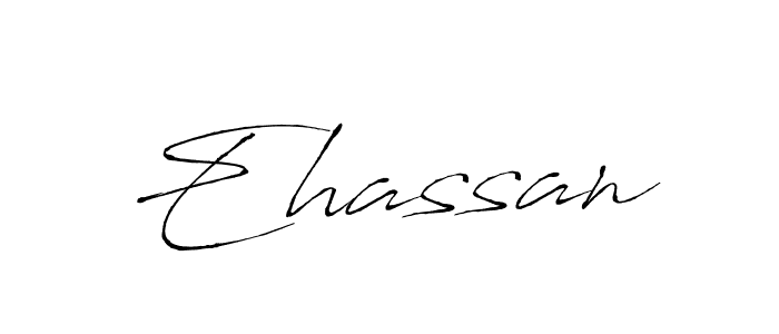 Ehassan stylish signature style. Best Handwritten Sign (Antro_Vectra) for my name. Handwritten Signature Collection Ideas for my name Ehassan. Ehassan signature style 6 images and pictures png
