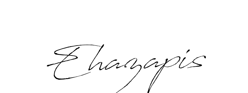 Design your own signature with our free online signature maker. With this signature software, you can create a handwritten (Antro_Vectra) signature for name Ehazapis. Ehazapis signature style 6 images and pictures png