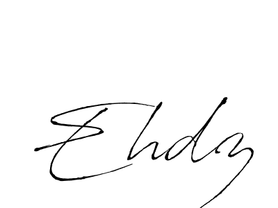 Create a beautiful signature design for name Ehdz. With this signature (Antro_Vectra) fonts, you can make a handwritten signature for free. Ehdz signature style 6 images and pictures png