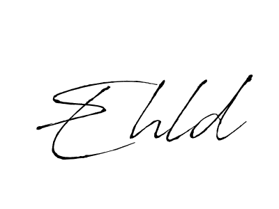 Design your own signature with our free online signature maker. With this signature software, you can create a handwritten (Antro_Vectra) signature for name Ehld. Ehld signature style 6 images and pictures png