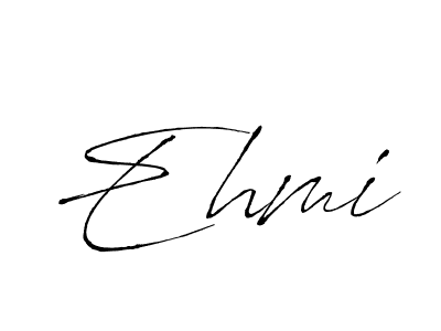 You should practise on your own different ways (Antro_Vectra) to write your name (Ehmi) in signature. don't let someone else do it for you. Ehmi signature style 6 images and pictures png