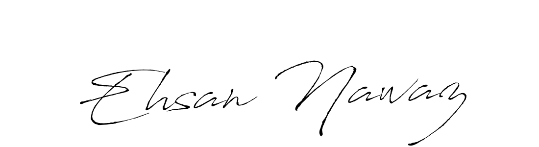 Ehsan Nawaz stylish signature style. Best Handwritten Sign (Antro_Vectra) for my name. Handwritten Signature Collection Ideas for my name Ehsan Nawaz. Ehsan Nawaz signature style 6 images and pictures png