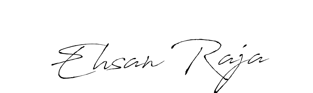 Design your own signature with our free online signature maker. With this signature software, you can create a handwritten (Antro_Vectra) signature for name Ehsan Raja. Ehsan Raja signature style 6 images and pictures png