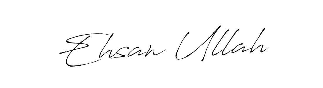 How to make Ehsan Ullah signature? Antro_Vectra is a professional autograph style. Create handwritten signature for Ehsan Ullah name. Ehsan Ullah signature style 6 images and pictures png