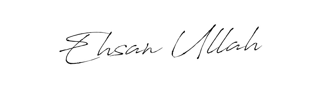 How to make Ehsan Ullah signature? Antro_Vectra is a professional autograph style. Create handwritten signature for Ehsan Ullah name. Ehsan Ullah signature style 6 images and pictures png