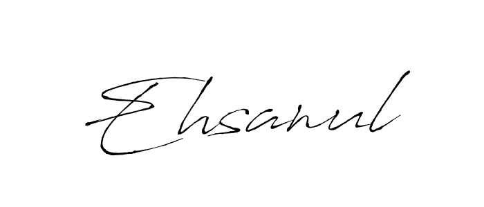 Use a signature maker to create a handwritten signature online. With this signature software, you can design (Antro_Vectra) your own signature for name Ehsanul. Ehsanul signature style 6 images and pictures png