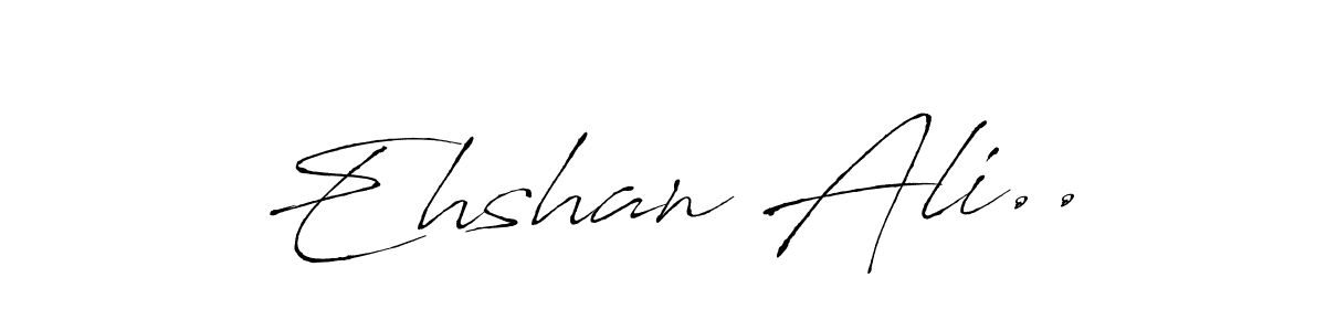 Ehshan Ali.. stylish signature style. Best Handwritten Sign (Antro_Vectra) for my name. Handwritten Signature Collection Ideas for my name Ehshan Ali... Ehshan Ali.. signature style 6 images and pictures png