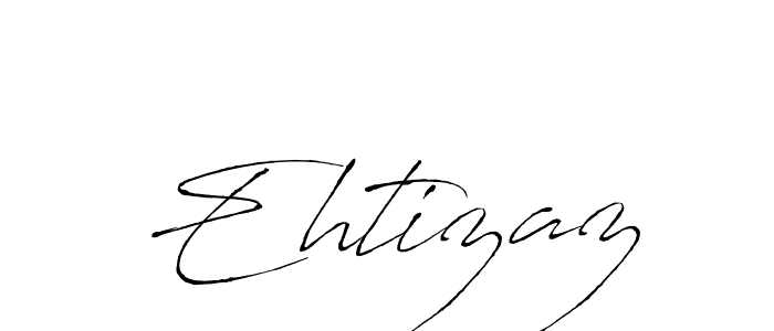 How to make Ehtizaz signature? Antro_Vectra is a professional autograph style. Create handwritten signature for Ehtizaz name. Ehtizaz signature style 6 images and pictures png
