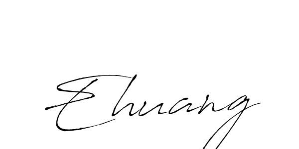 The best way (Antro_Vectra) to make a short signature is to pick only two or three words in your name. The name Ehuang include a total of six letters. For converting this name. Ehuang signature style 6 images and pictures png