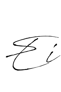 Also we have Ei name is the best signature style. Create professional handwritten signature collection using Antro_Vectra autograph style. Ei signature style 6 images and pictures png