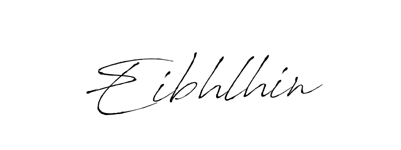 Use a signature maker to create a handwritten signature online. With this signature software, you can design (Antro_Vectra) your own signature for name Eibhlhin. Eibhlhin signature style 6 images and pictures png