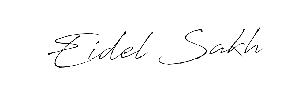 Best and Professional Signature Style for Eidel Sakh. Antro_Vectra Best Signature Style Collection. Eidel Sakh signature style 6 images and pictures png