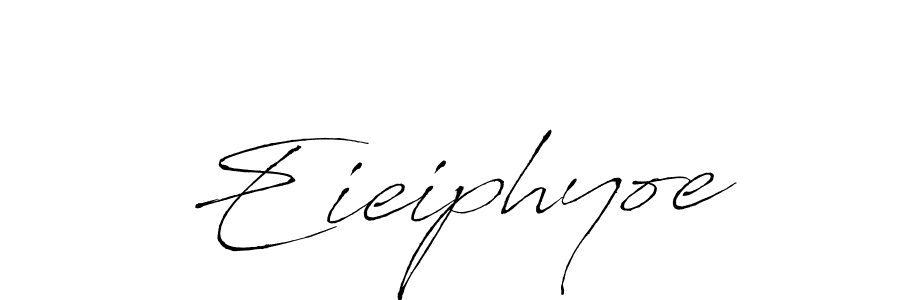 The best way (Antro_Vectra) to make a short signature is to pick only two or three words in your name. The name Eieiphyoe include a total of six letters. For converting this name. Eieiphyoe signature style 6 images and pictures png