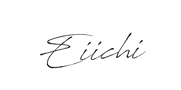 Design your own signature with our free online signature maker. With this signature software, you can create a handwritten (Antro_Vectra) signature for name Eiichi. Eiichi signature style 6 images and pictures png