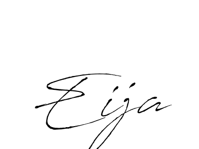 Also we have Eija name is the best signature style. Create professional handwritten signature collection using Antro_Vectra autograph style. Eija signature style 6 images and pictures png