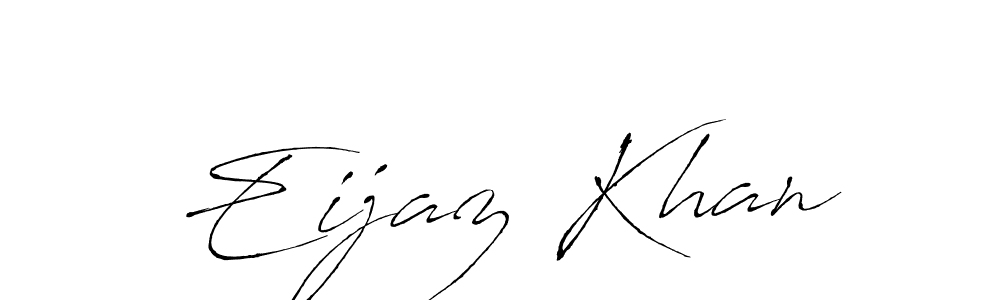 Design your own signature with our free online signature maker. With this signature software, you can create a handwritten (Antro_Vectra) signature for name Eijaz Khan. Eijaz Khan signature style 6 images and pictures png