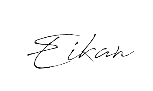 if you are searching for the best signature style for your name Eikan. so please give up your signature search. here we have designed multiple signature styles  using Antro_Vectra. Eikan signature style 6 images and pictures png