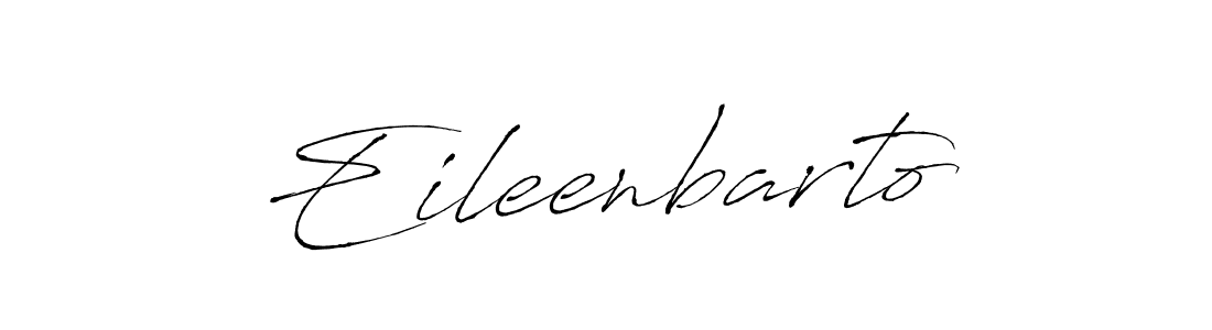 Create a beautiful signature design for name Eileenbarto. With this signature (Antro_Vectra) fonts, you can make a handwritten signature for free. Eileenbarto signature style 6 images and pictures png