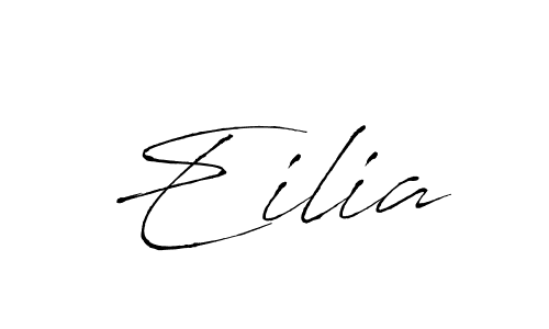 You should practise on your own different ways (Antro_Vectra) to write your name (Eilia) in signature. don't let someone else do it for you. Eilia signature style 6 images and pictures png