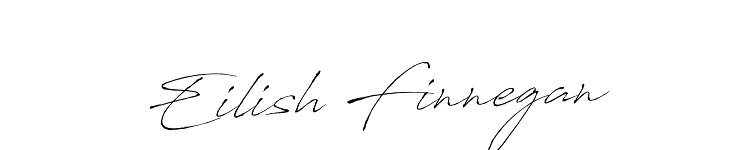How to make Eilish Finnegan name signature. Use Antro_Vectra style for creating short signs online. This is the latest handwritten sign. Eilish Finnegan signature style 6 images and pictures png